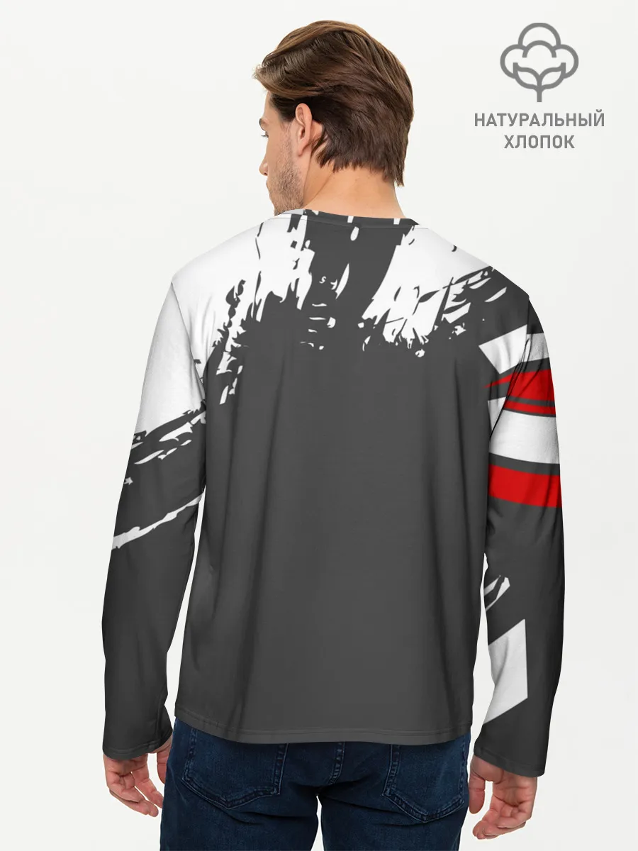 Мужской лонгслив базовый / TOYOTA SPORT