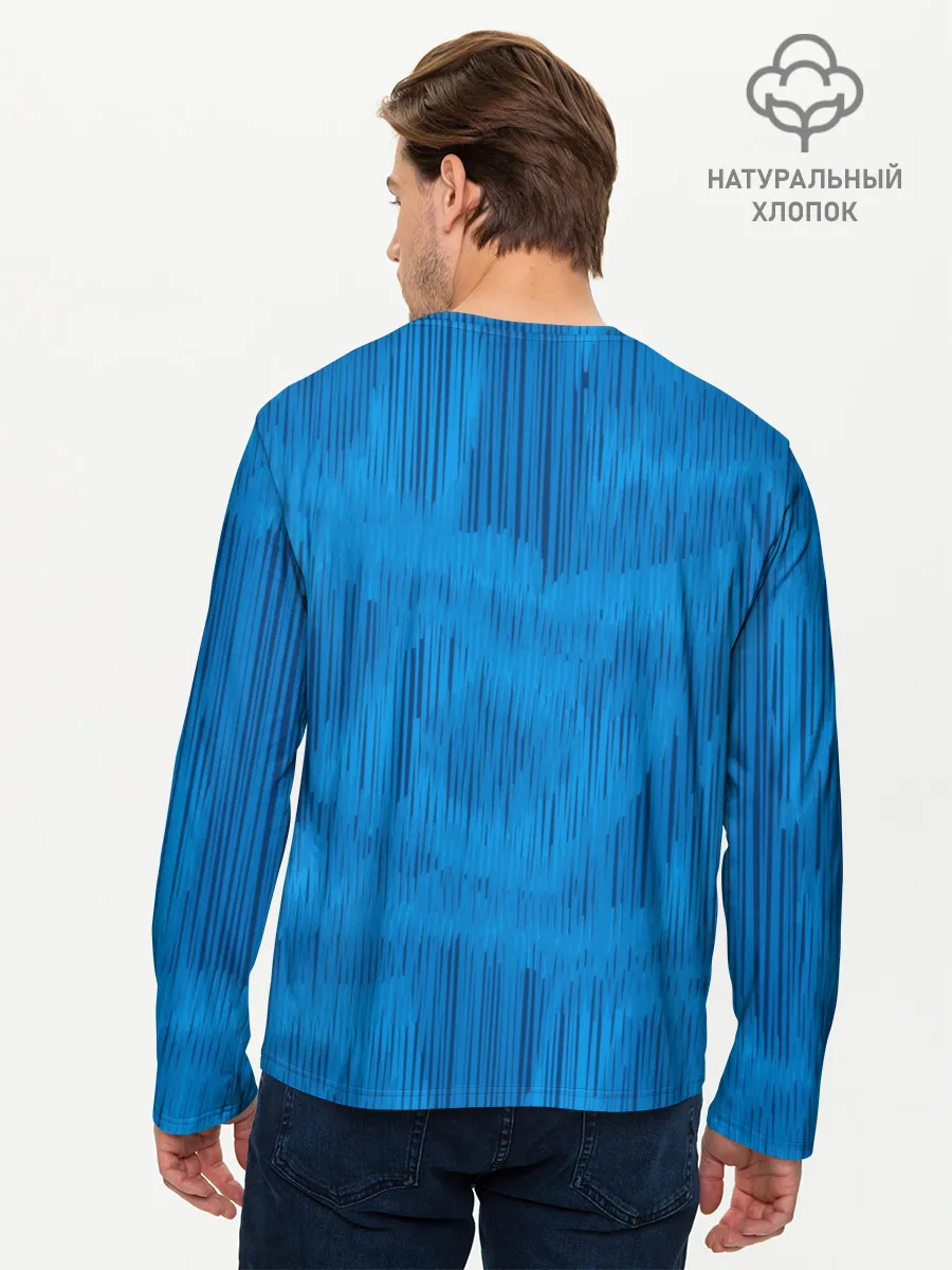 Мужской лонгслив базовый / Honda sport color