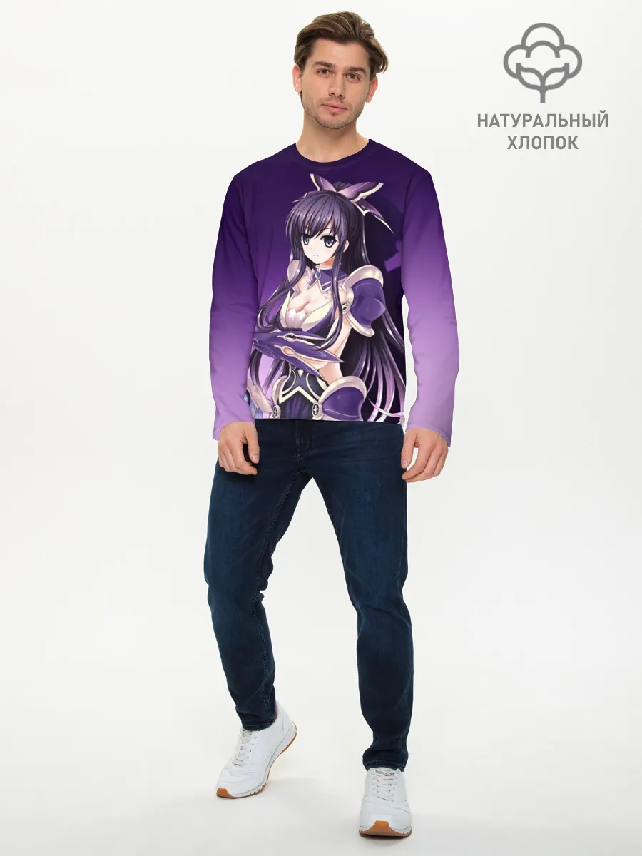 Мужской лонгслив базовый / Date A Live yatogami