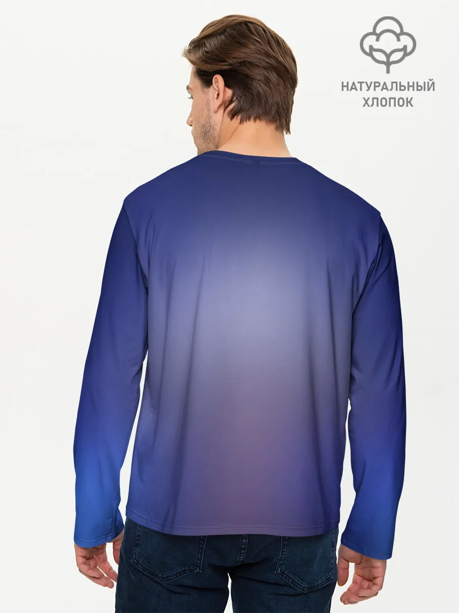 Мужской лонгслив базовый / Рандеву с Жизнью Аниме