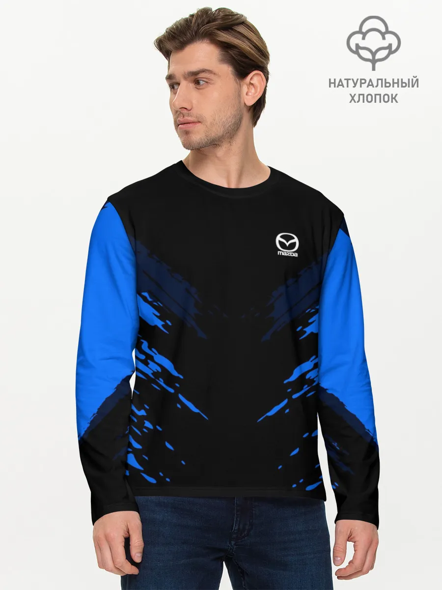 Мужской лонгслив базовый / Mazda SPORT