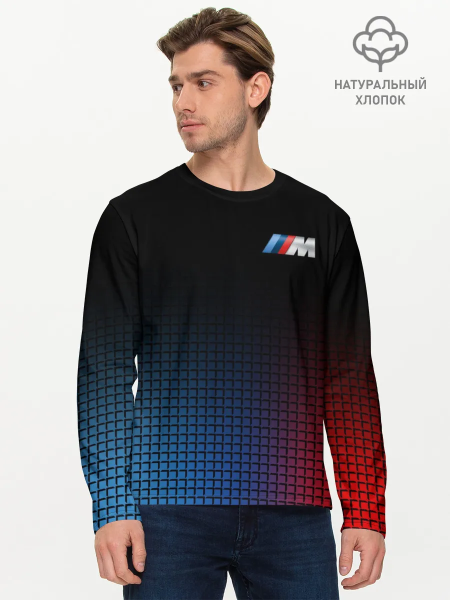Мужской лонгслив базовый / BMW MOTORSPORT