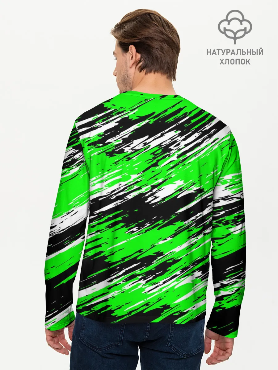 Мужской лонгслив базовый / Minecraft