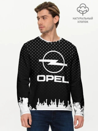 Мужской лонгслив базовый / Opel