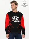 Мужской лонгслив базовый / HYUNDAI SPORT COLLECTION