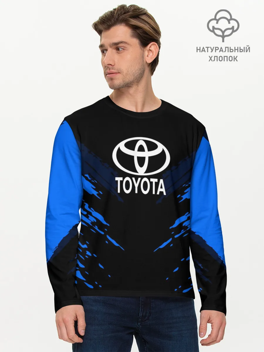 Мужской лонгслив базовый / TOYOTA SPORT COLLECTION