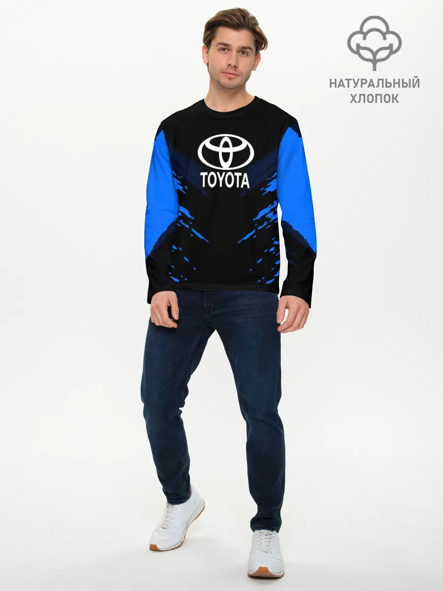 Мужской лонгслив базовый / TOYOTA SPORT COLLECTION