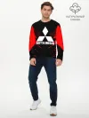 Мужской лонгслив базовый / MITSUBISHI SPORT COLLECTION