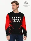 Мужской лонгслив базовый / AUDI SPORT COLLECTION