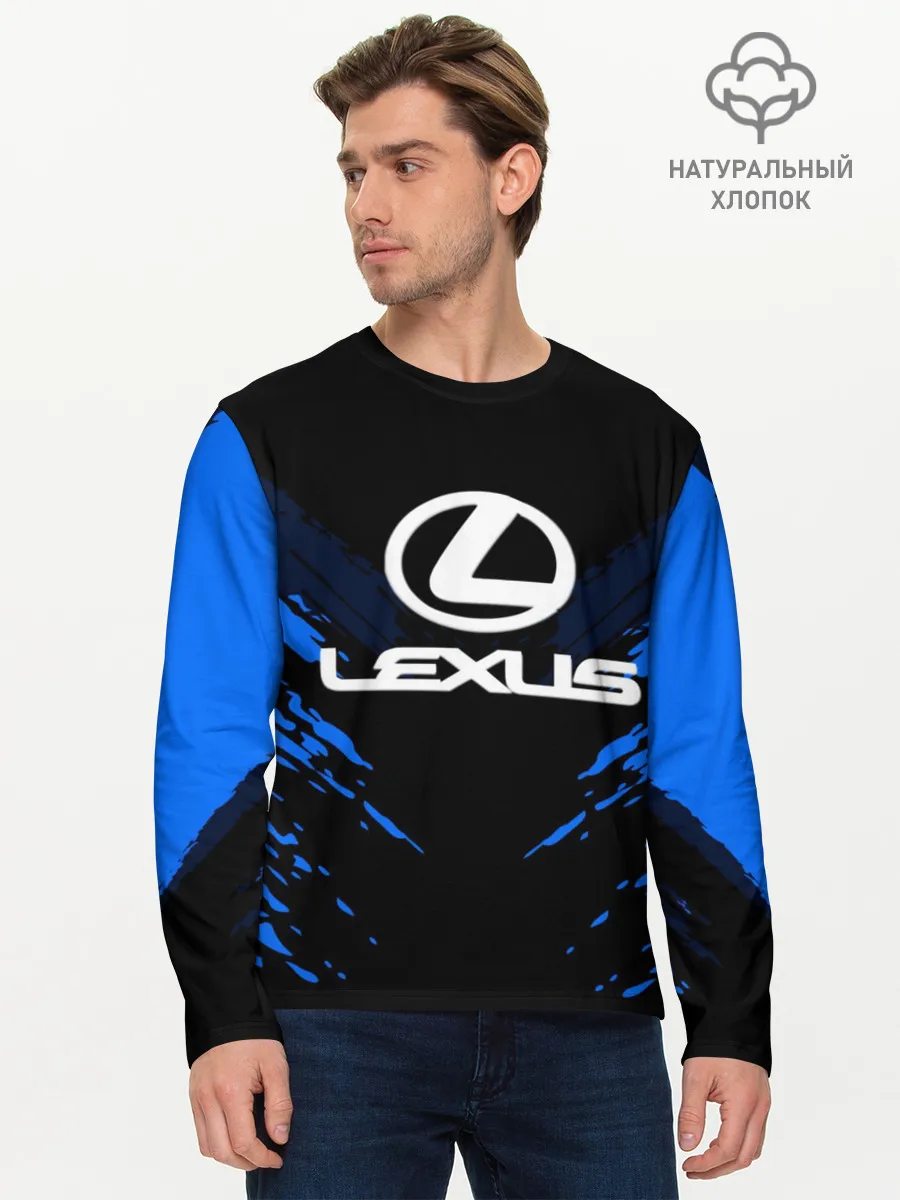 Мужской лонгслив базовый / LEXUS SPORT COLLECTION