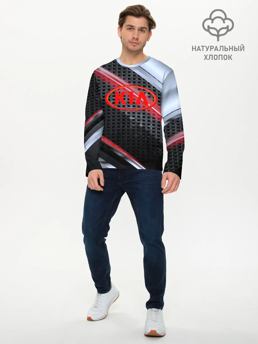 Мужской лонгслив базовый / KIA high speed collection