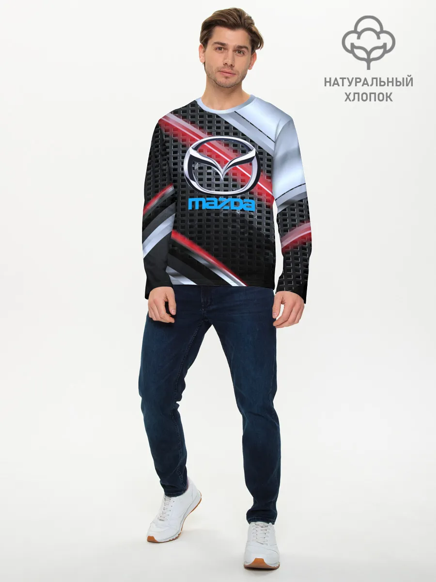 Мужской лонгслив базовый / MAZDA high speed collection