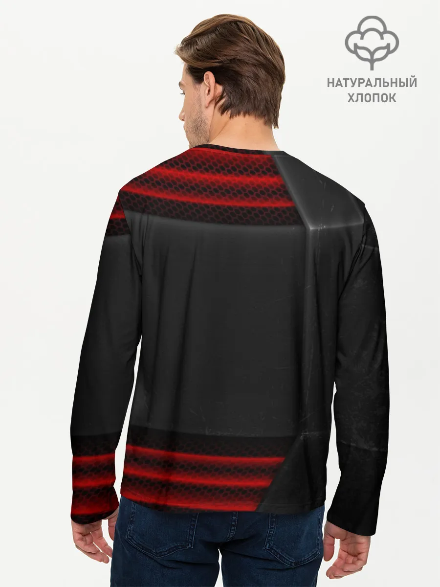 Мужской лонгслив базовый / Volkswagen auto sport