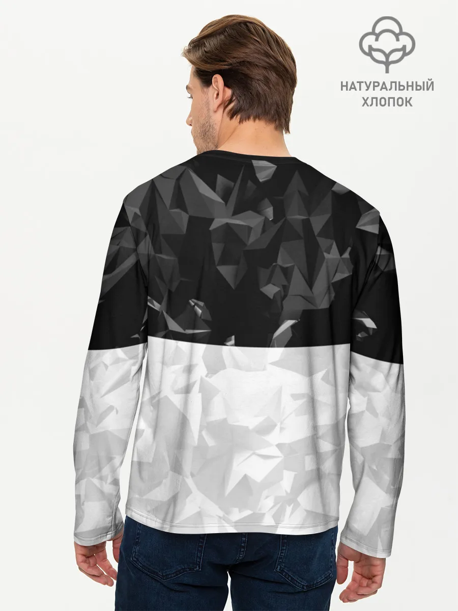 Мужской лонгслив базовый / BMW BLACK COLLECTION