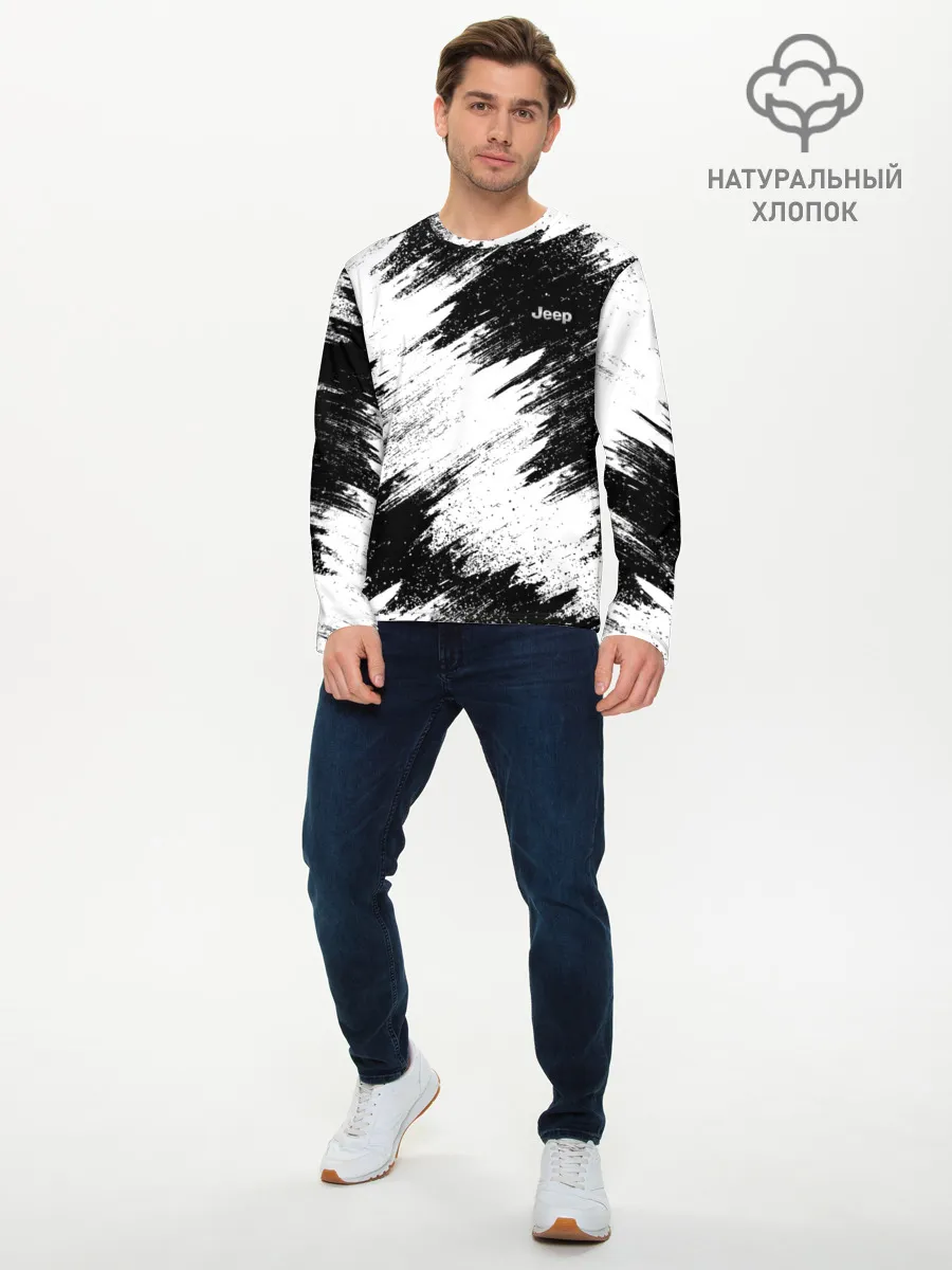 Мужской лонгслив базовый / JEEP