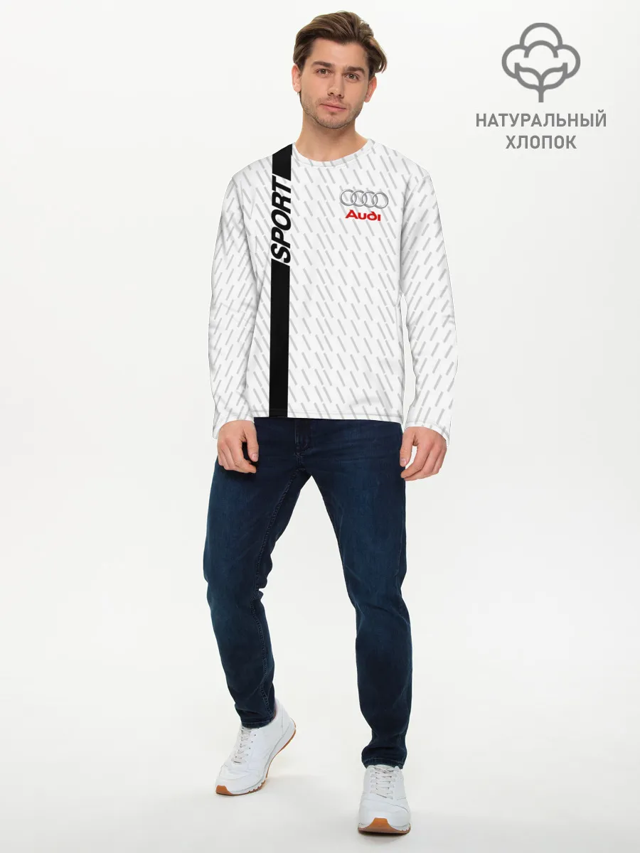 Мужской лонгслив базовый / AUDI SPORT