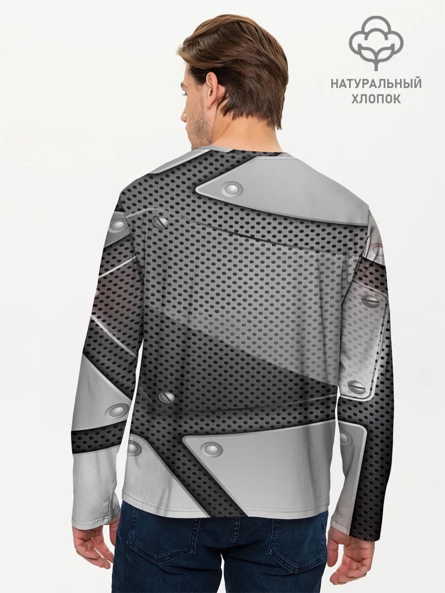 Мужской лонгслив базовый / KIA metalic 2018