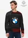 Мужской лонгслив базовый / bmw auto sport