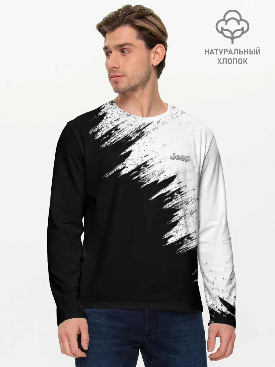 Мужской лонгслив базовый / JEEP