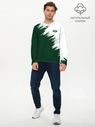 Мужской лонгслив базовый / Land Rover