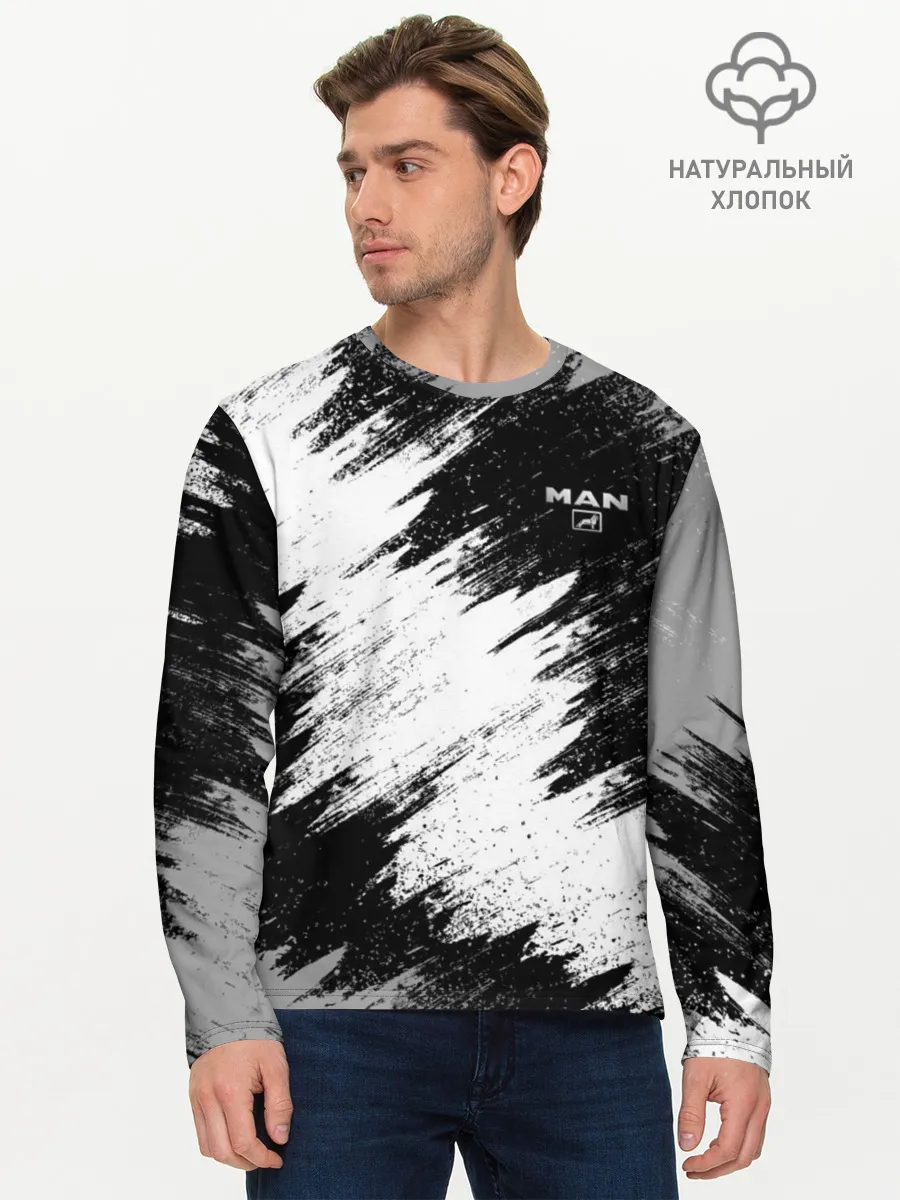Мужской лонгслив базовый / MAN