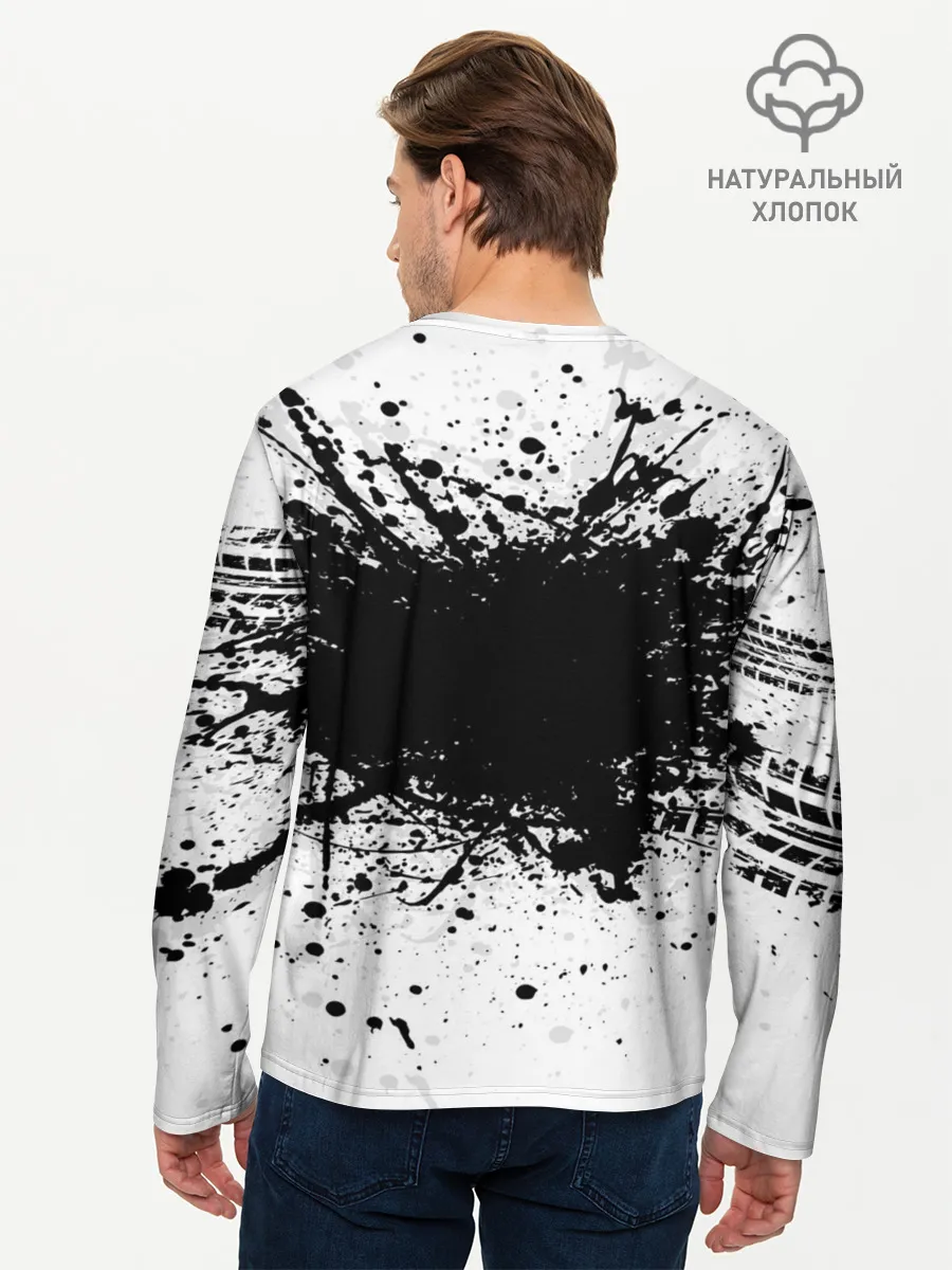 Мужской лонгслив базовый / Hyundai