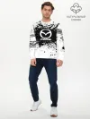 Мужской лонгслив базовый / Mazda