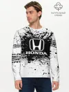 Мужской лонгслив базовый / Honda