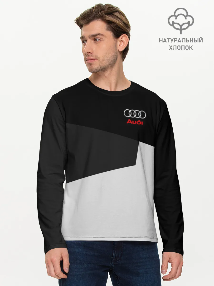Мужской лонгслив базовый / AUDI SPORT | АУДИ