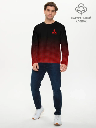 Мужской лонгслив базовый / MITSUBISHI SPORT