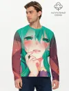 Мужской лонгслив базовый / Miku Ahegao
