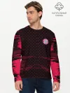 Мужской лонгслив базовый / Bayern abstract collection