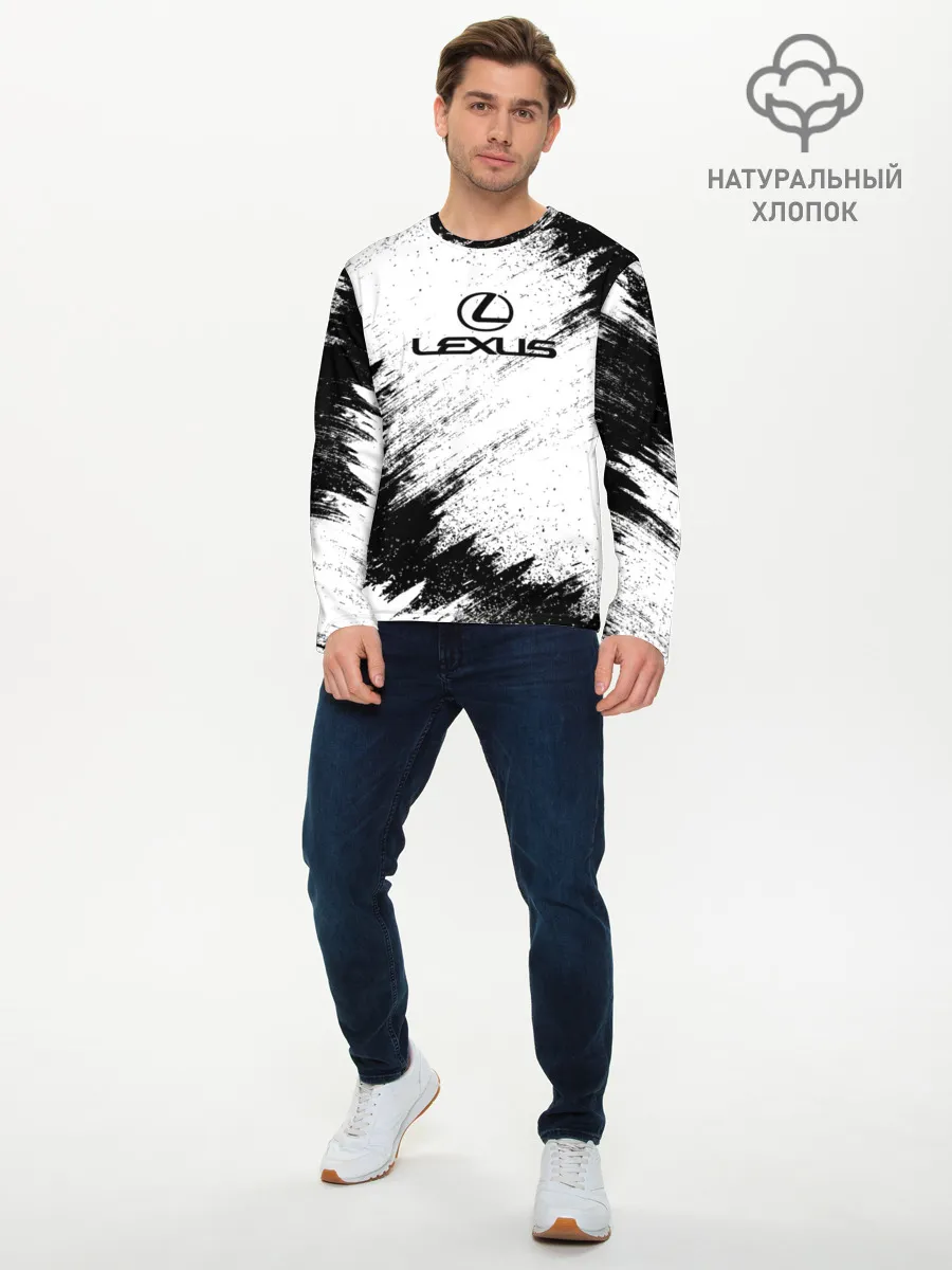 Мужской лонгслив базовый / Lexus