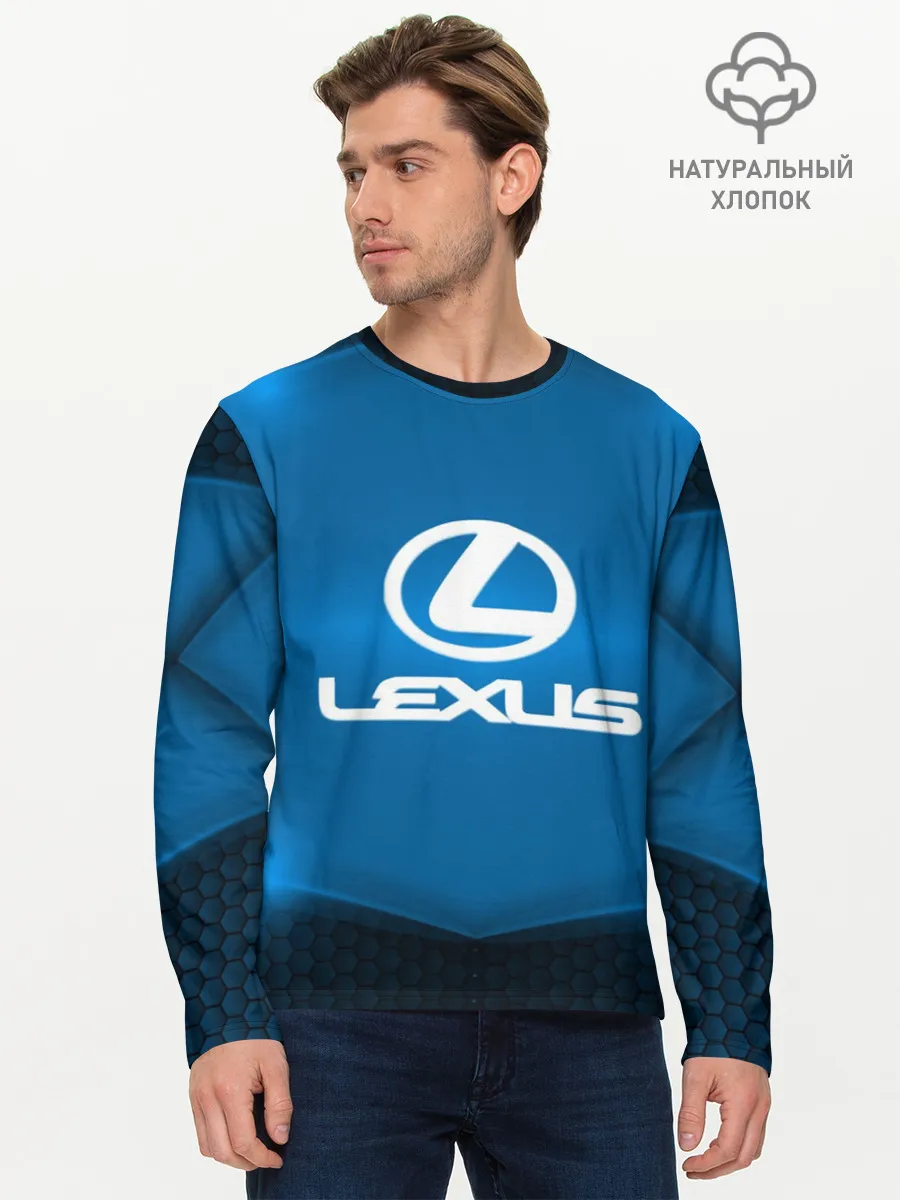 Мужской лонгслив базовый / Lexus SPORT