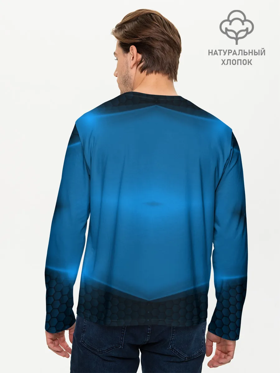 Мужской лонгслив базовый / Toyota SPORT