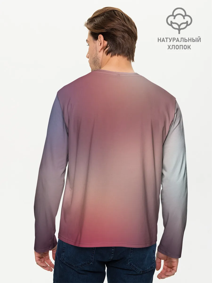 Мужской лонгслив базовый / Konosuba в шляпе