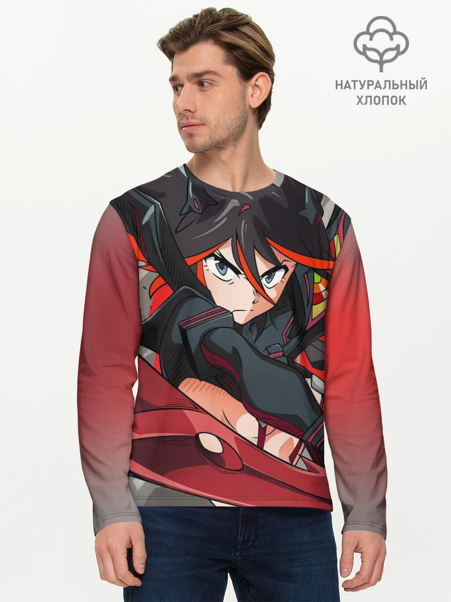 Мужской лонгслив базовый / Рюко