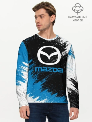 Мужской лонгслив базовый / MAZDA