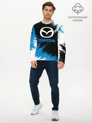 Мужской лонгслив базовый / MAZDA