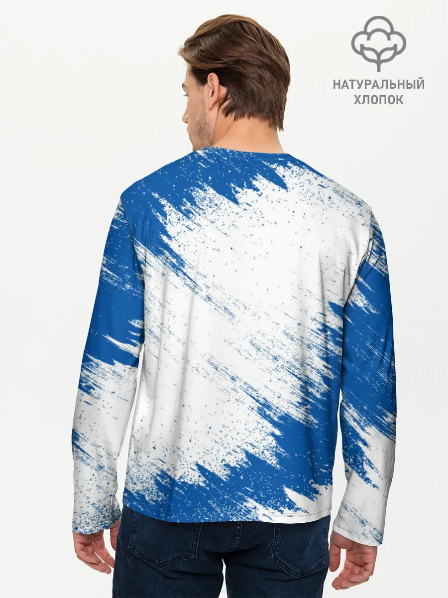 Мужской лонгслив базовый / Chevrolet