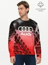 Мужской лонгслив базовый / Audi sport auto motors