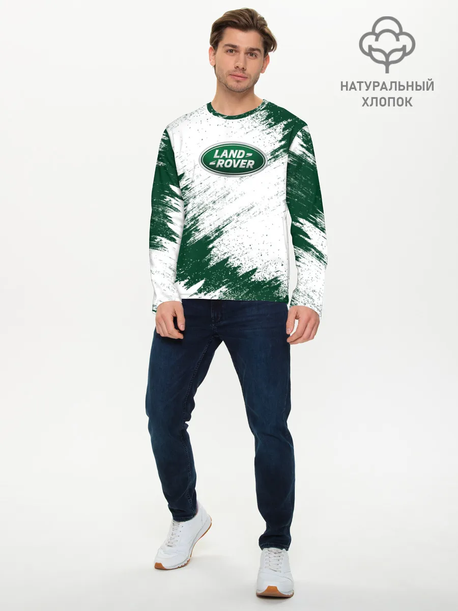 Мужской лонгслив базовый / LAND ROVER