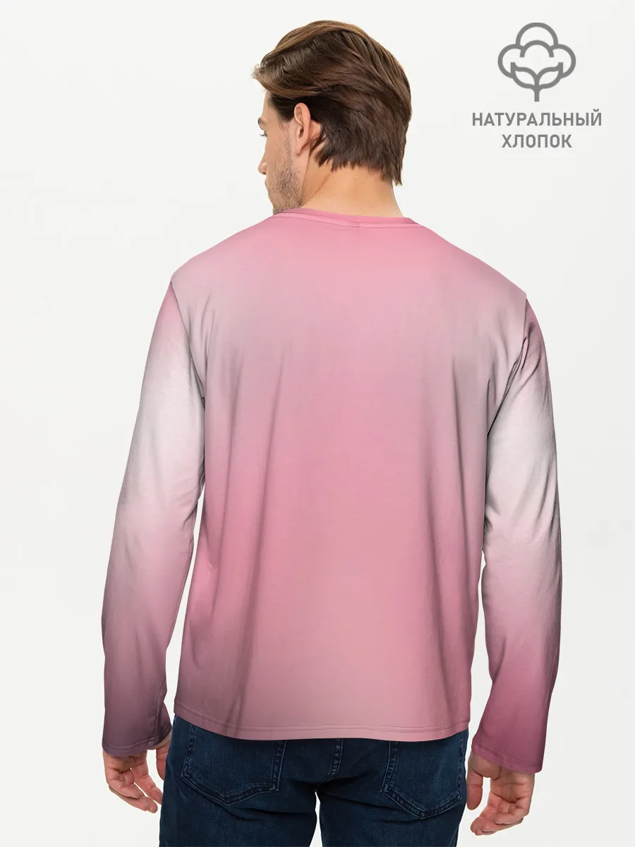 Мужской лонгслив базовый / Вампир Ахегао