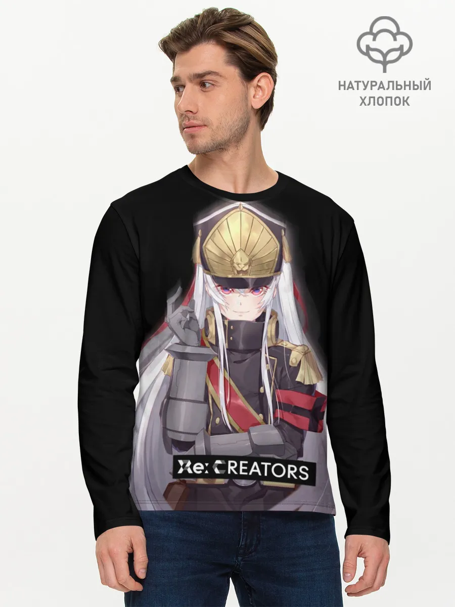 Мужской лонгслив базовый / Re:Creators 3