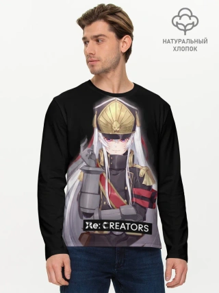 Мужской лонгслив базовый / Re:Creators 3