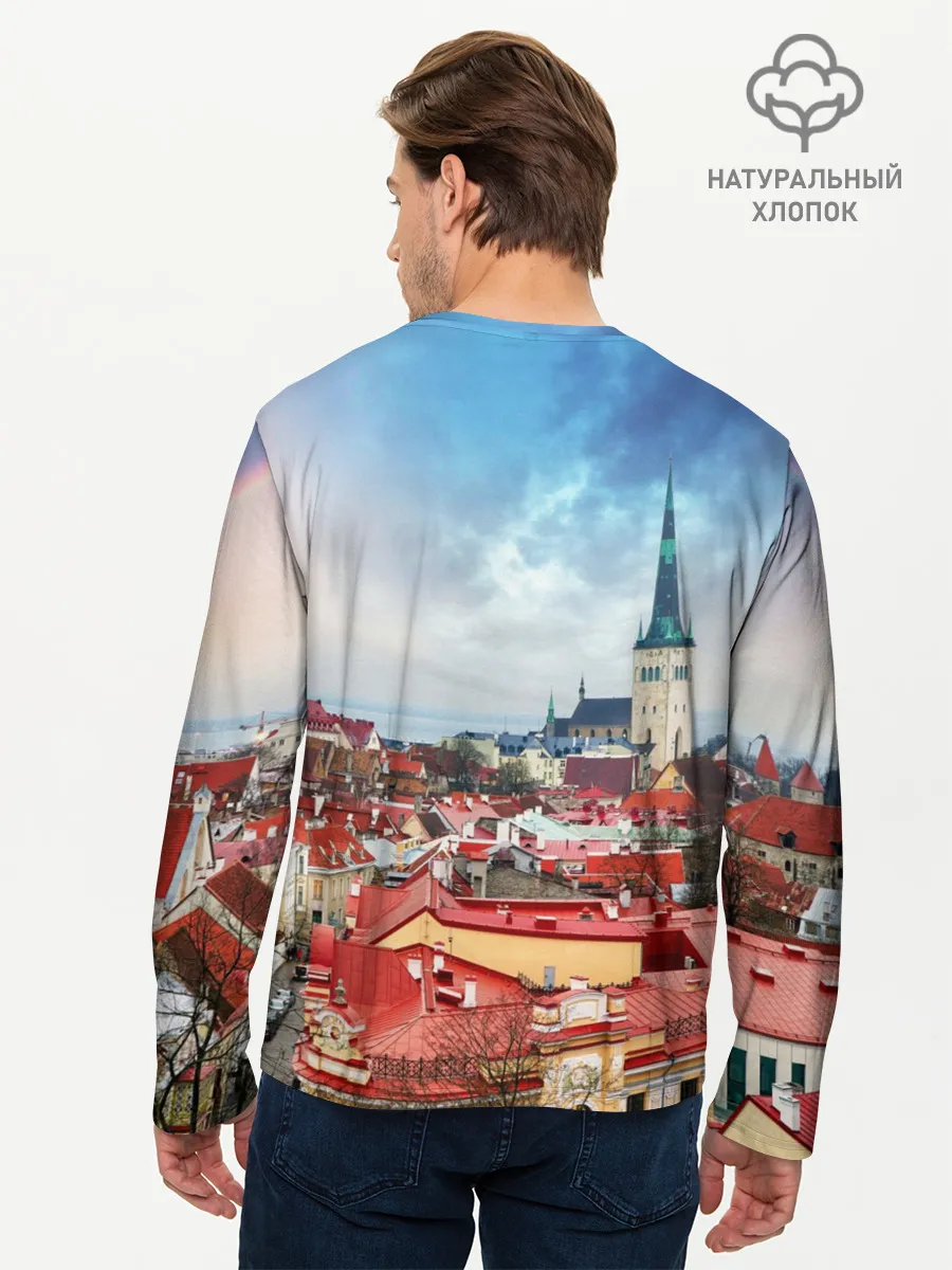 Мужской лонгслив базовый / Таллин