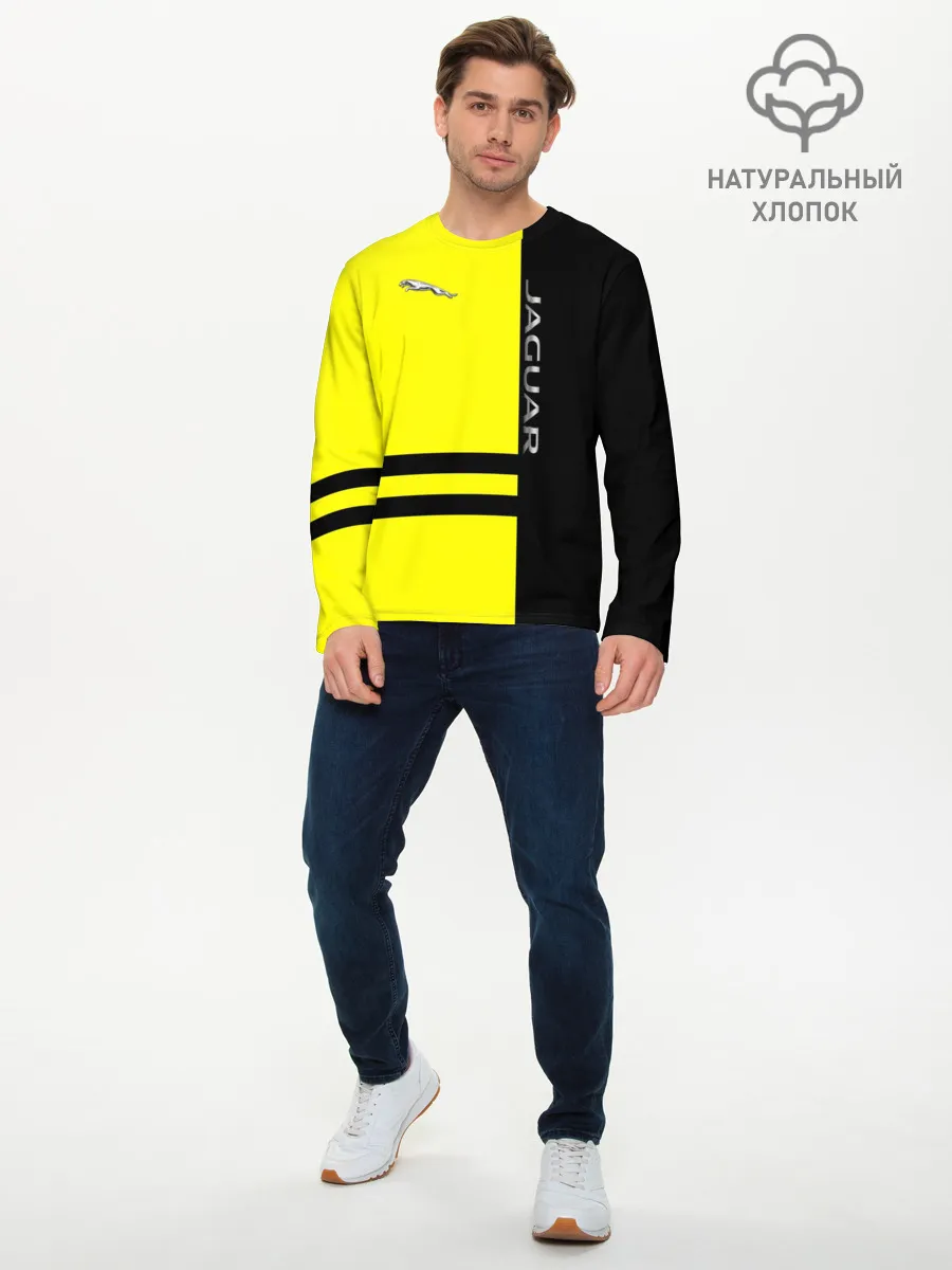 Мужской лонгслив базовый / Jaguar