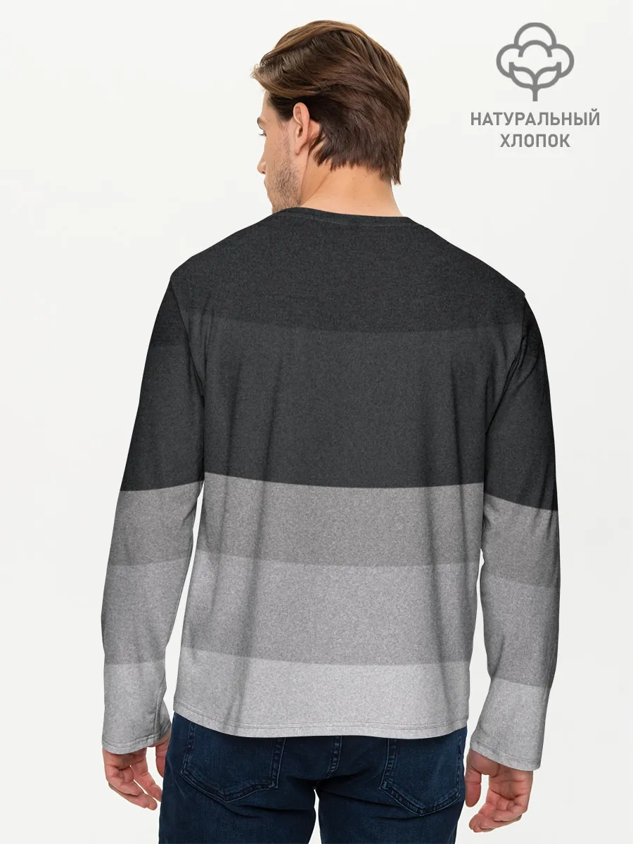 Мужской лонгслив базовый / Барселона