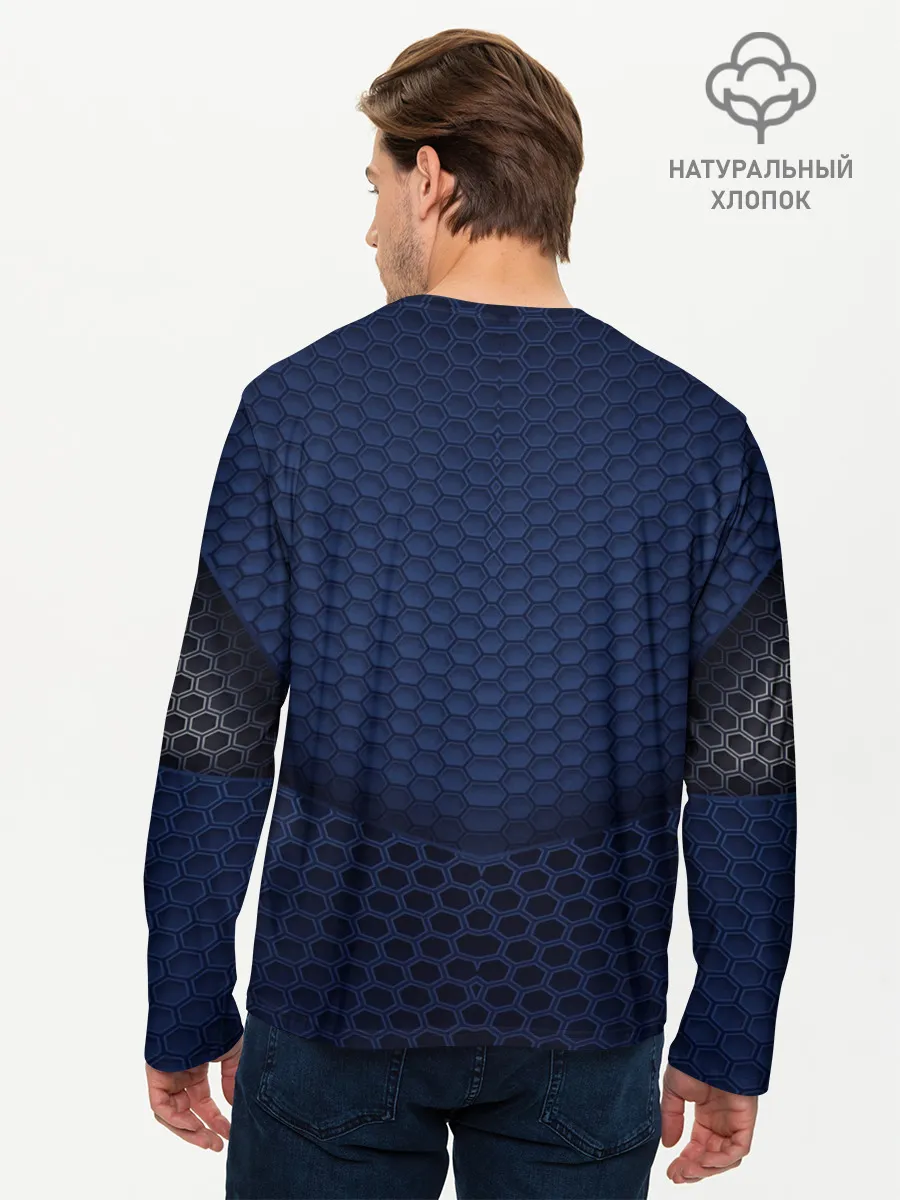 Мужской лонгслив базовый / Toyota SPORT MOTORS