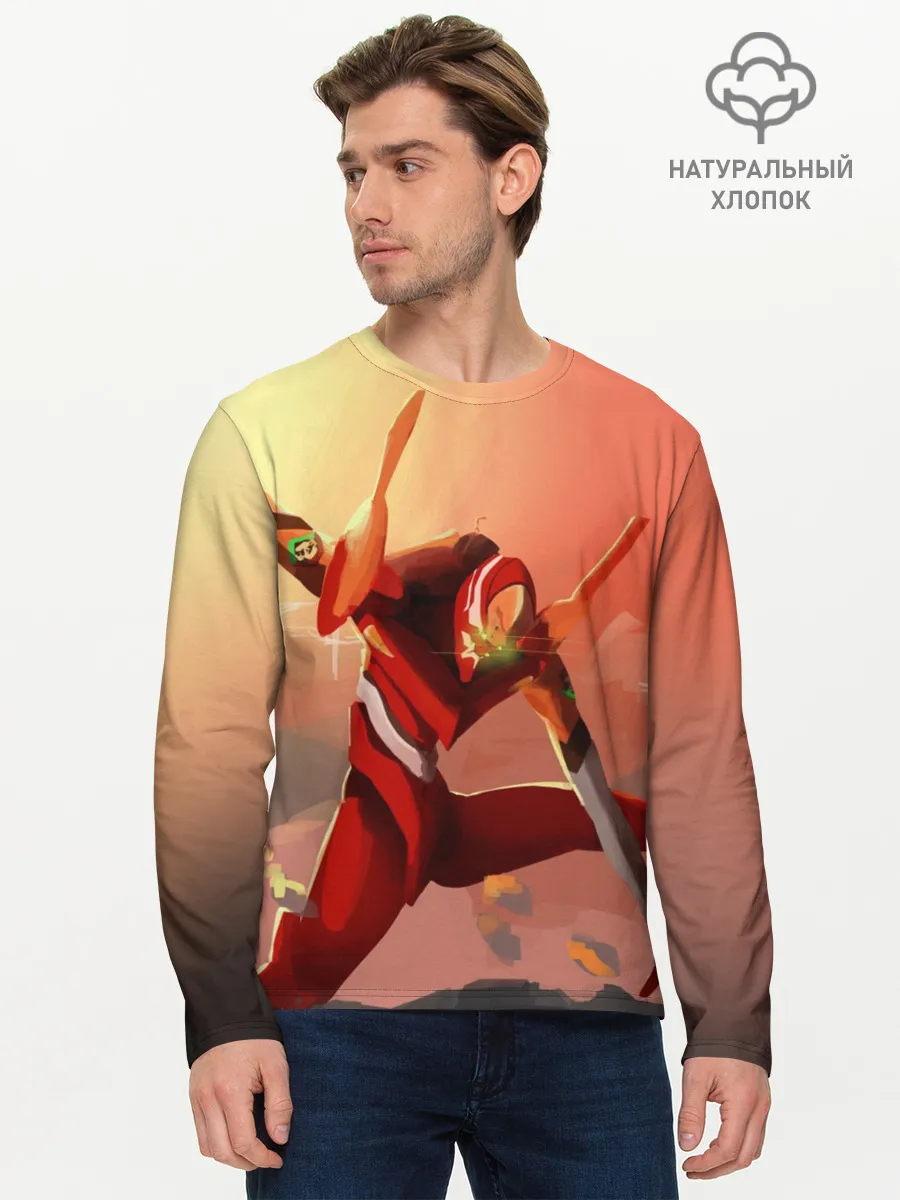 Мужской лонгслив базовый / Asuka Langley Soryu